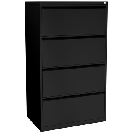 OFFICESOURCE Lateral File Collection 4 Drawer Lateral File 8364BK